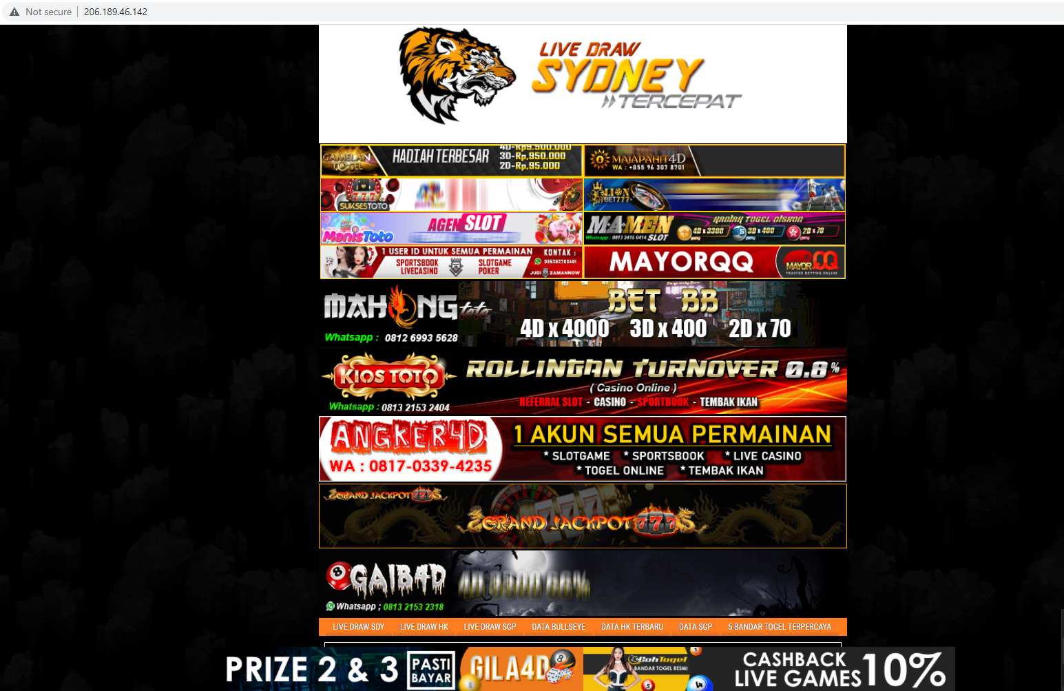 Live Draw SDY Sydney Pasaran Resmi di Indonesia