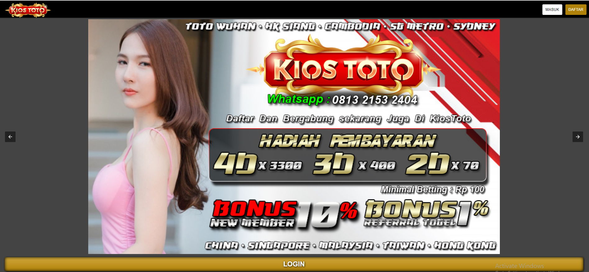 Rekomendasi Situs Tempat Pasang Togel Kiostoto Di Indonesia