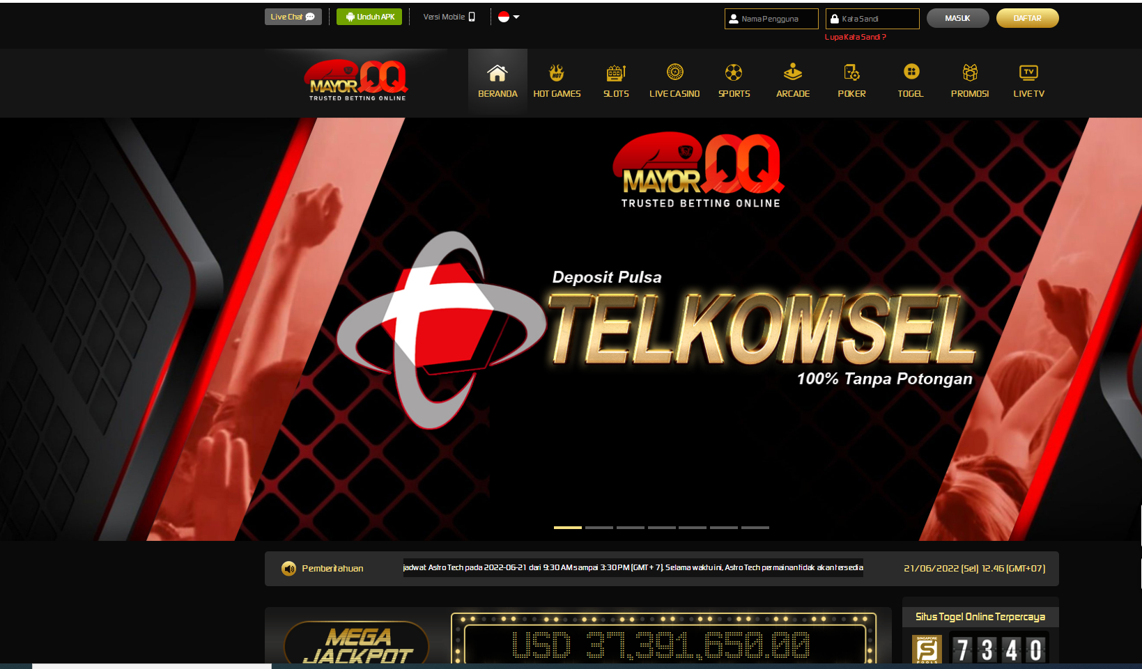 Link Daftar Account Agen Slot Online Hari Ini Mudah Menang Jackpot