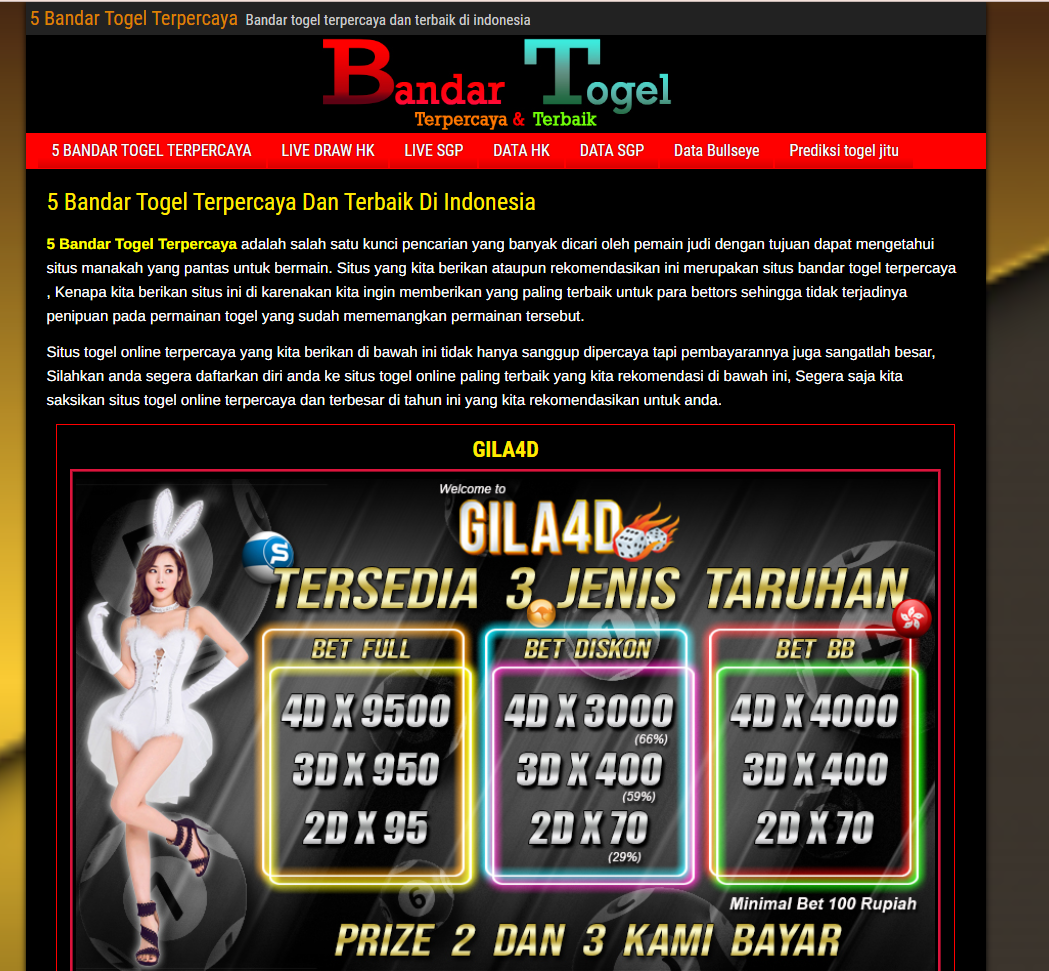 KEUNTUNGAN BERMAIN LEWAT Tempat Pasang Togel Online INDONESIA