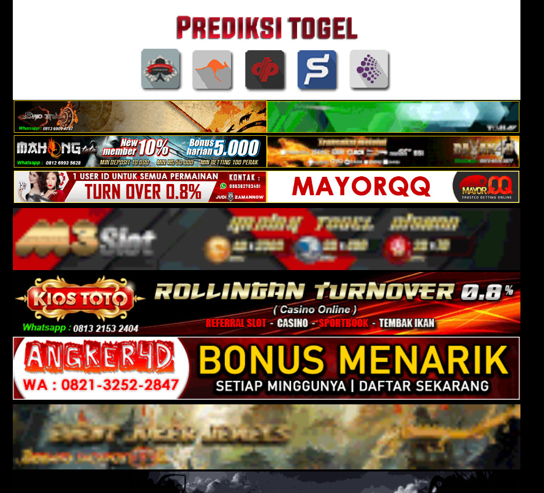 Prediksi Togel Online Hadiah 2D 100rb Paling besar dan Paling dipercaya