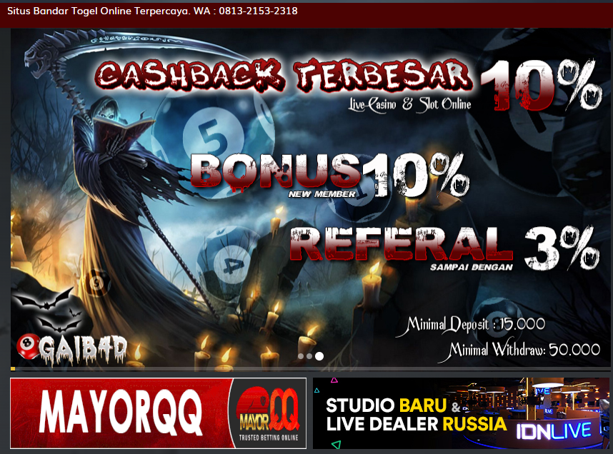 Deposit Termudah Bandar Judi Togel Online