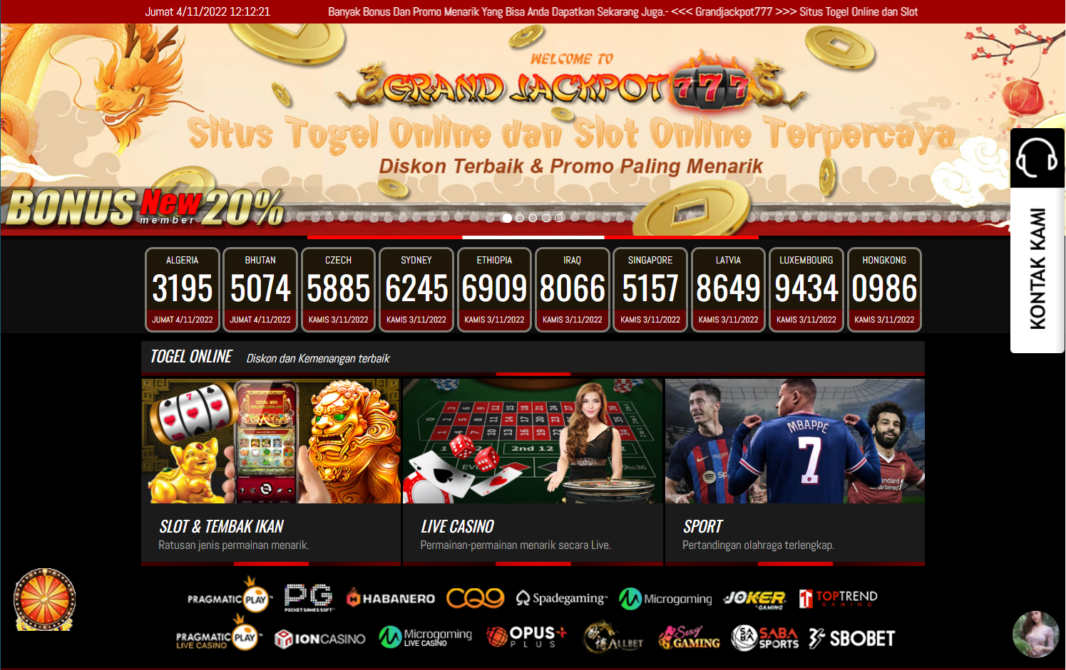 Masalah Mendaftar Situs Togel Online dan Slot Online Terpercaya