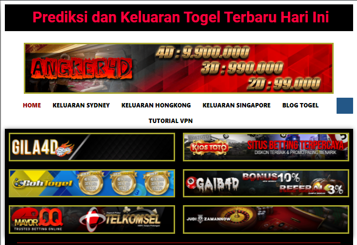 Prediksi Keluaran Togel Hongkong Hasil Racikan Jitu