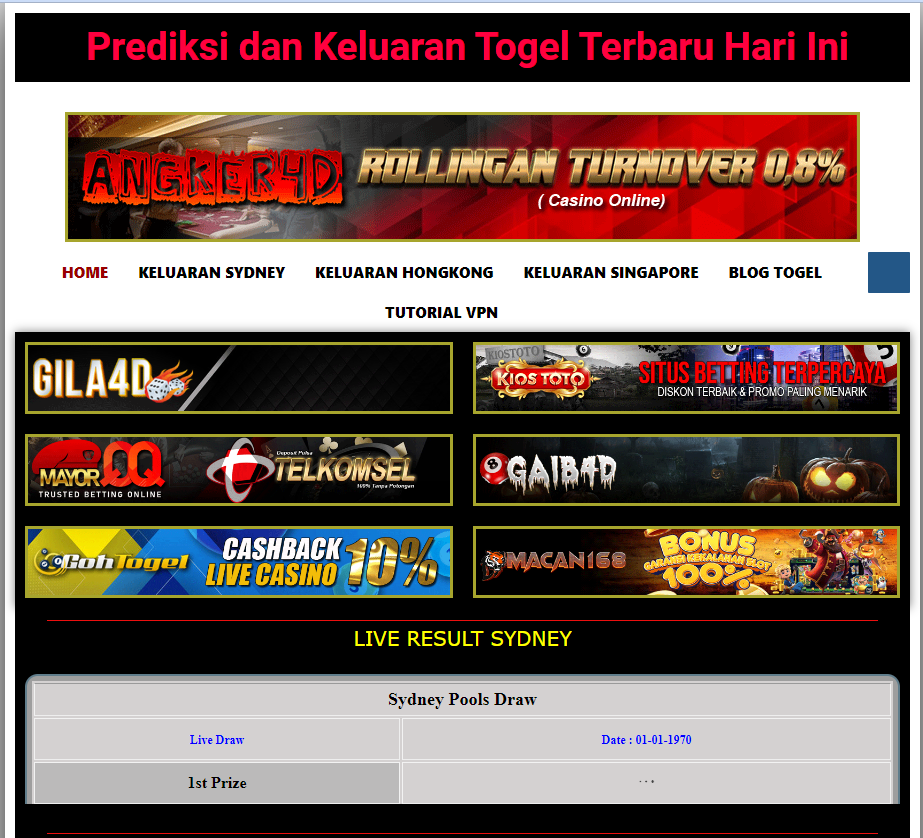 5 Pasaran Di Bandar Togel Online Hongkong Terpercaya Deposit Pulsa Hadiah 10Juta